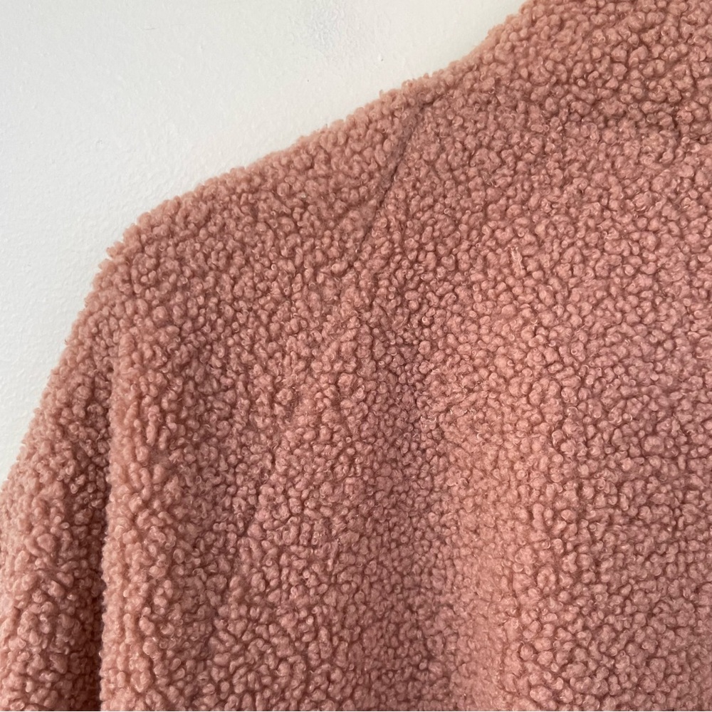 Haven Well Within Sherpa Robe Tan Brown Sugar Camel S Small - Picture 7 of 10